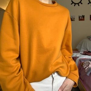 Zara Deep yellow/orange Pullover